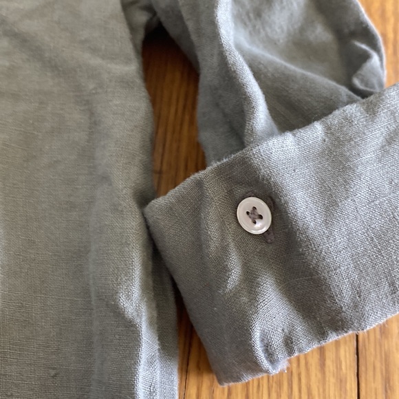 James Perse linen button up dress - Picture 4 of 5